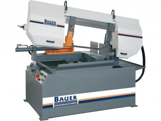 Bauer S320DGSA Semi Automatic Double Mitring Bandsaw